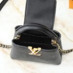 Louis Vuitton Capucines Mini Black 21Cm - Image 8