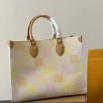 Louis Vuitton Onthego MM Damier Canvas Peach 33Cm - Image 2