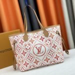 Louis Vuitton Neverfull MM Autres Toiles Monogram Coral 31Cm M25317 - Image 3