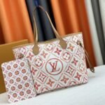 Louis Vuitton Neverfull MM Autres Toiles Monogram Coral 31Cm M25317 - Image 2