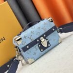 Louis Vuitton Soul Trunk Box Bag Blue 19Cm M15035 - Image 3