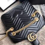 Gucci GG Marmont Matelassé Mini Bag Black 22Cm 446744 DTDIT 1000 - Image 4