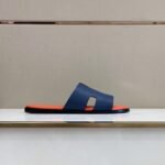 Hermes Izmir Sandal Orange & Blue For Men - Image 3