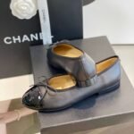 Chanel Ballet Flats Black G02819 Y01552 94305 - Image 4