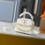 Louis Vuitton Capucines Bb Silver Sea 21Cm M12279 - Image 2