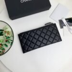 Chanel Classic Zip Pouch Wallet Black 22Cm - Image 6