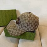 Gucci Supreme Baseball Cap Brown - Image 3