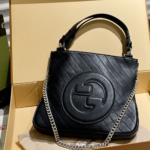 Gucci Blondie Small Tote Bag Black 30Cm 751518 1AAOW 9022 - Image 2