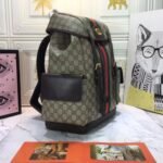 Gucci Ophidia GG Medium Large Backpack Beige And Ebony GG Supreme Canvas 40Cm 598140 HUHAT 8564 - Image 2