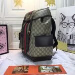 Gucci Ophidia GG Medium Large Backpack Beige And Ebony GG Supreme Canvas 40Cm 598140 HUHAT 8564 - Image 3