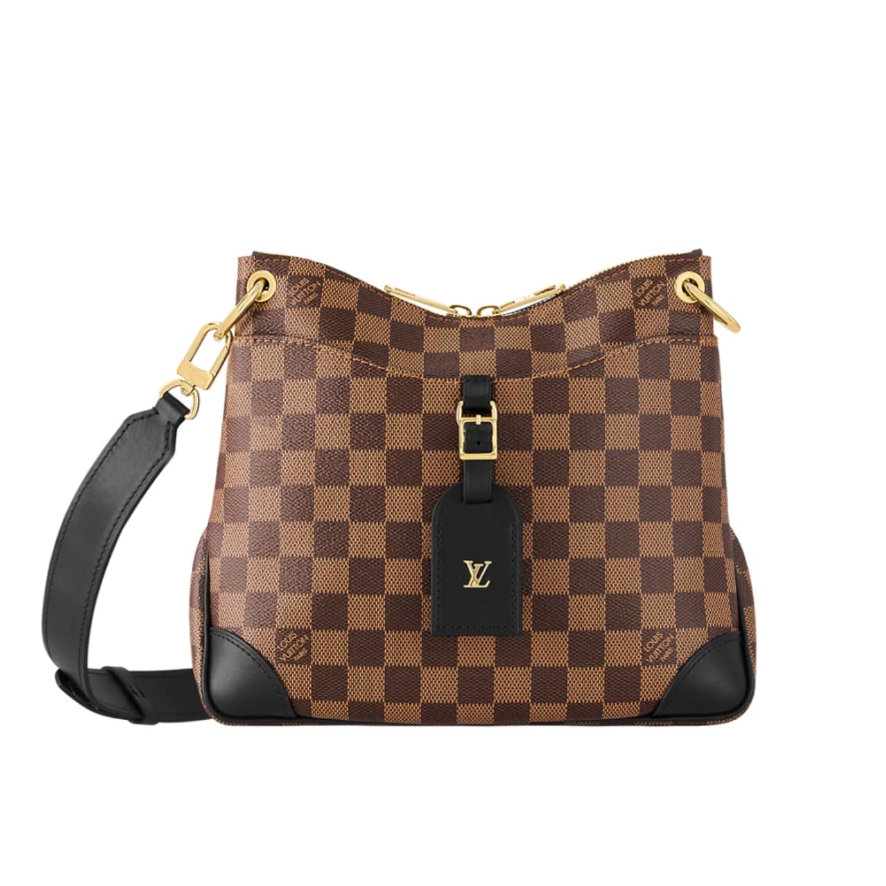 23-7-1 Louis Vuitton Odéon PM Damier Ebene Brown 28Cm N50064 - Image 1