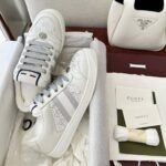 Gucci Women’S GG Ctystal Screener Sneaker White ‎732193 FADQ7 9096 - Image 3