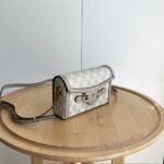Gucci Horsebit 1955 Mini Bag‎ Beige And White GG Supreme 18Cm ‎699296 UULBG 9683 - Image 3