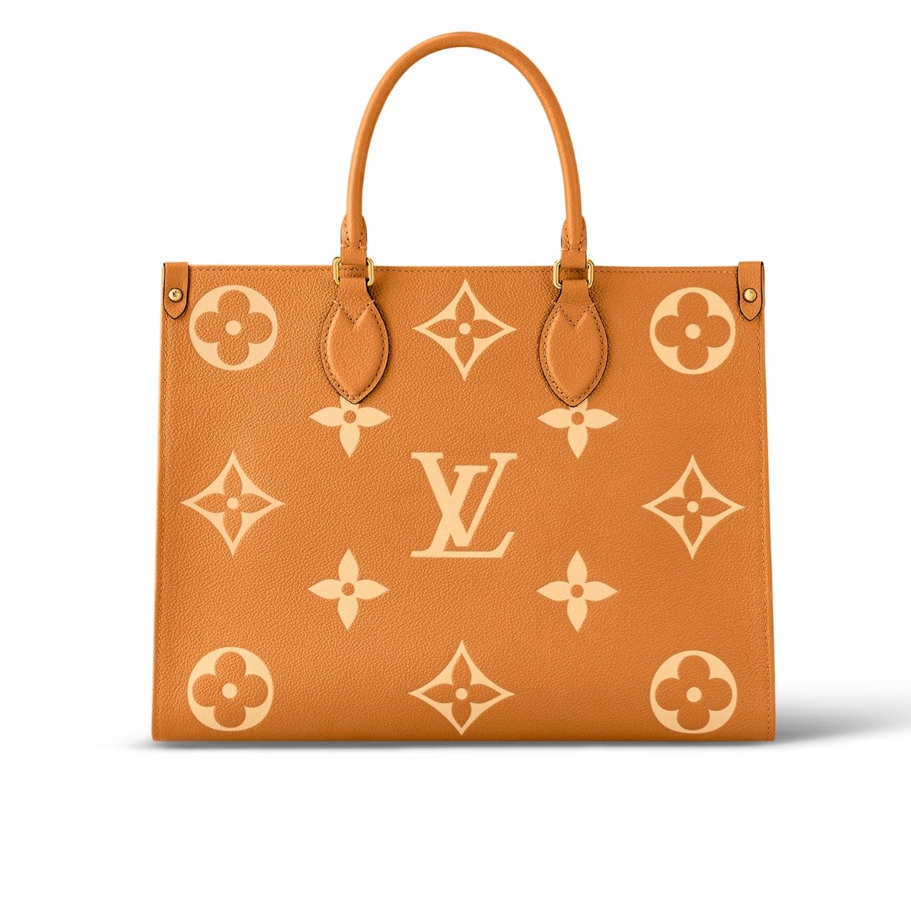295 Louis Vuitton Onthego MM Bag Orange 35Cm M45982 - Image 1
