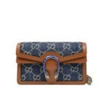 Gucci Dionysus Super Mini Dark Blue And Brown 16Cm 476432 2KQFN 4483