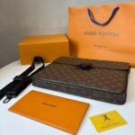 Louis Vuitton S-Lock Briefcase in Monogram Canvas 37cm - Image 5