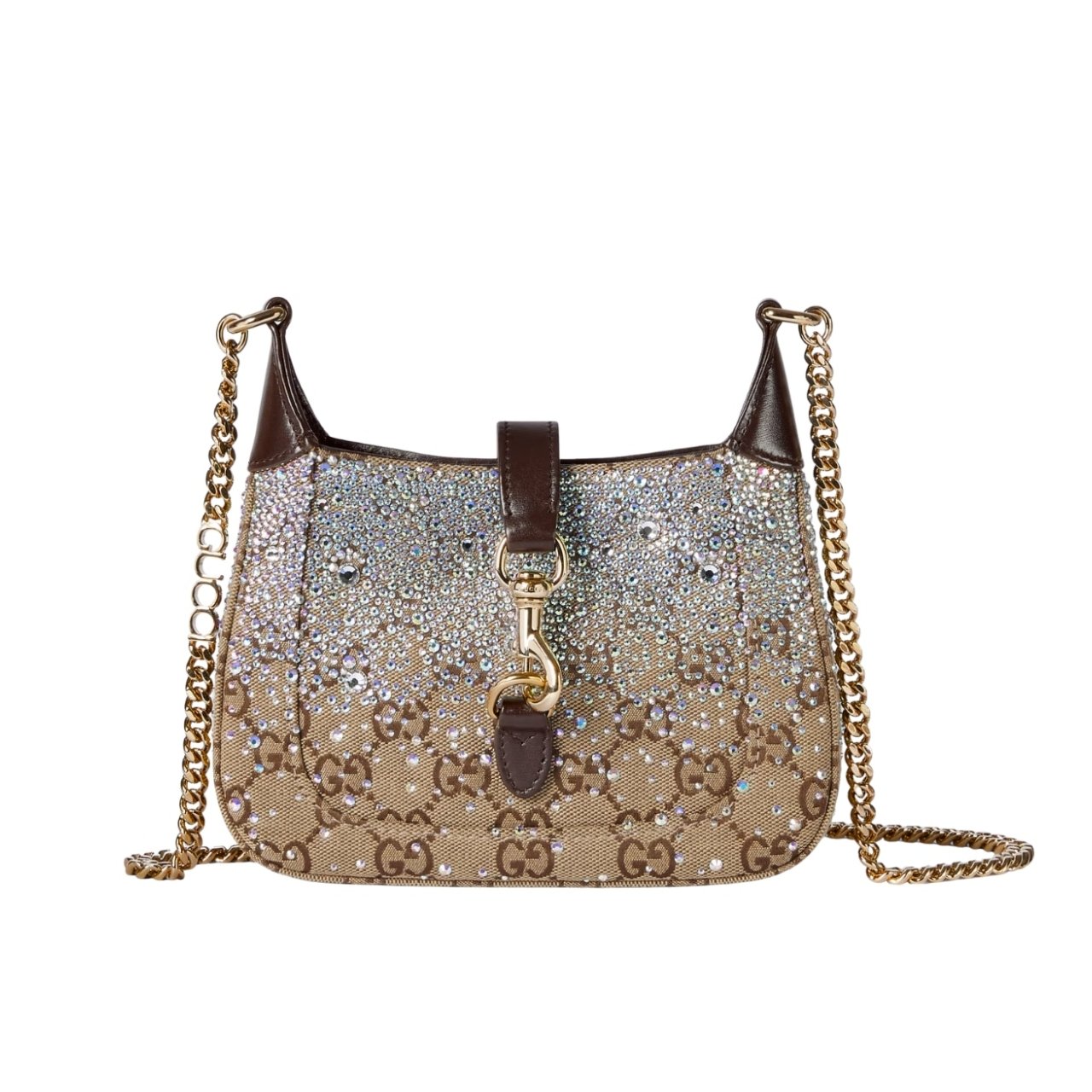 353 Gucci Jackie Notte Mini Bag Beige And Dark Brown 19Cm 782889 FAD1Z 2541 - Image 1