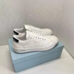 Prada District Leather Sneakers White 1E790M 3LJ6 F097W F 030 - Image 3