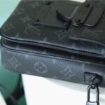 Louis Vuitton S-Lock Vertical Wearable Wallet Monogram Eclipse 19cm - Image 4