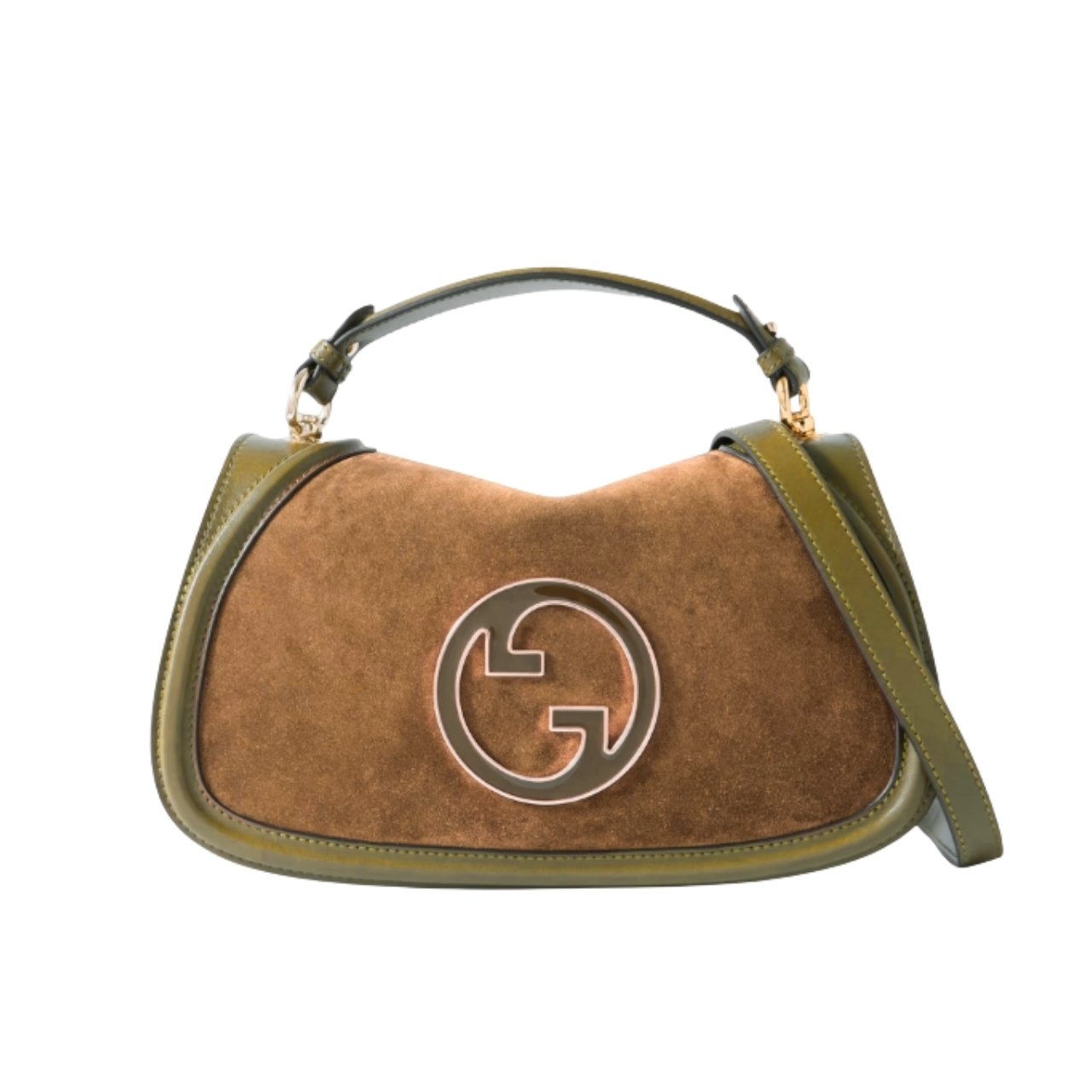396-1 Gucci Blondie Small Shoulder Bag Dark Green 26Cm 815715 CAAAU 3027 - Image 1