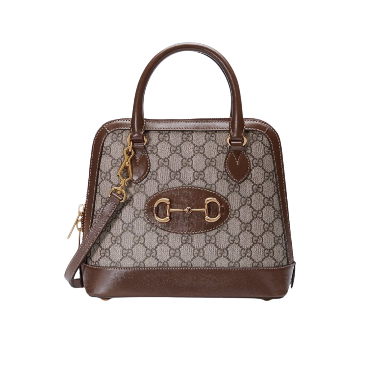 434 Gucci Horsebit 1955 Beige Dark Brown 20Cm - Image 1