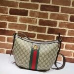 Gucci Ophidia GG Small Shoulder Bag Beige And Ebony 30Cm 598125 9IK3T 8745 - Image 2