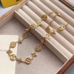 Louis Vuitton LV Lace Necklace Gold M01057 - Image 4