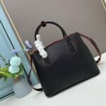 Prada Saffiano Cuir Double Small Tote Bag Black 30Cm - Image 8