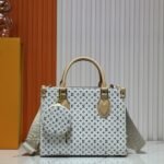 Louis Vuitton Onthego PM Azure Blue And Sand 25Cm M15138 - Image 2