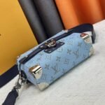 Louis Vuitton Soul Trunk Box Bag Blue 19Cm M15035 - Image 6
