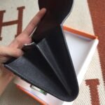 Hermes Constance Slim Wallet Noir 12Cm H082060CK89 - Image 7