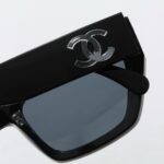 Chanel Cat Eye Sunglasses Acetate And Nylon Black - Image 4