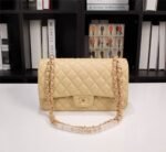Chanel Classic Flap Beige Gold Hardware 25Cm - Image 2