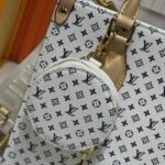 Louis Vuitton Onthego PM Azure Blue And Sand 25Cm M15138 - Image 6