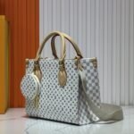 Louis Vuitton Onthego PM Azure Blue And Sand 25Cm M15138 - Image 4