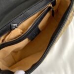 Gucci GG Marmont Shoulder Bag Beige And Black 26Cm 443497 HVKEG 9772 - Image 8