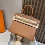 Hermès Birkin 30 Brown Gold Hardware - Image 2