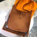 Hermes Evelyne 29 Clemence Brown 25cm - Image 5