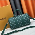 Louis Vuitton Keepall Bandoulière 25 Monogram Green 25Cm - Image 4