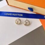 Louis Vuitton Louise By Night Earrings Gold M00757 - Image 4