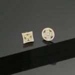 Louis Vuitton Idylle Blossom Stud Earrings Gold And Diamonds - Image 4