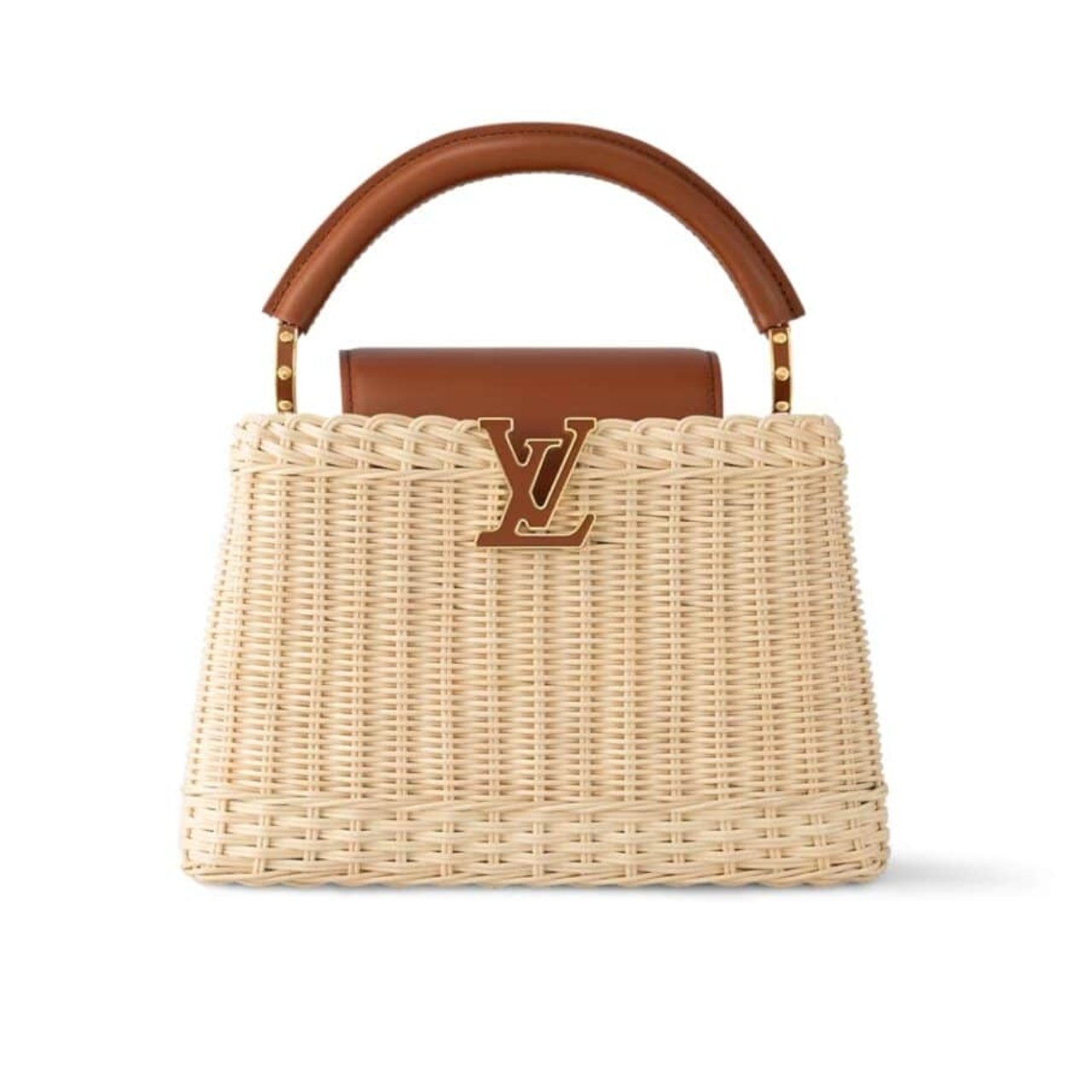 Thumbnail-1-11 Louis Vuitton Capucines BB Tan Brown 26Cm M11617 - Image 1