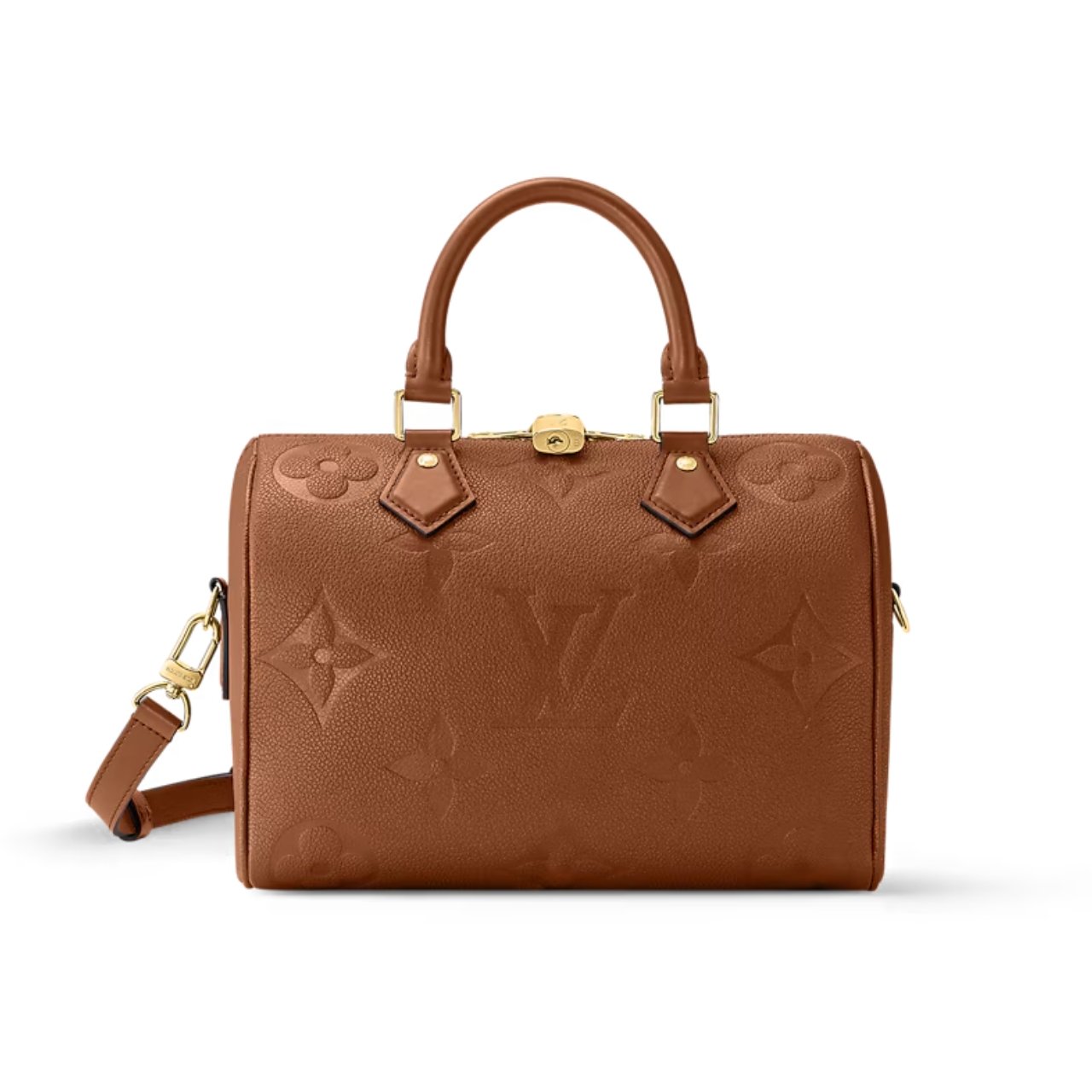 Thumbnail-1-5 Louis Vuitton Speedy Bandoulière 20 Cognac Brown 20Cm - Image 1