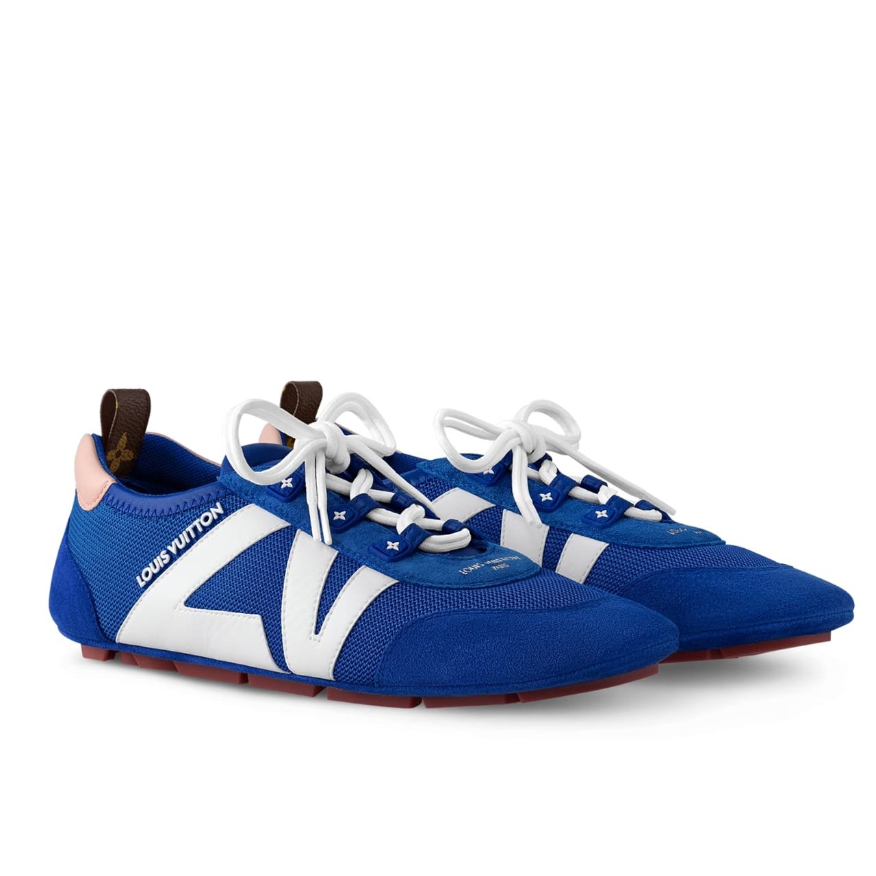 Thumbnail-10-6-1 Louis Vuitton LV Sneakerina Blue 1AHOTS - Image 1