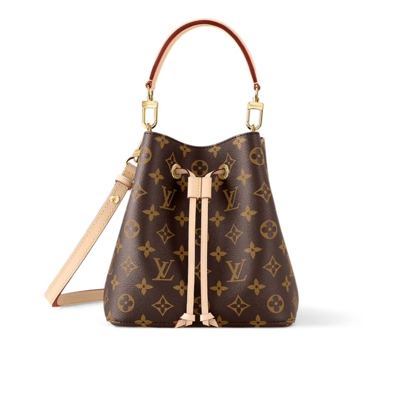 Thumbnail-11-5 Louis Vuitton Néonoé BB Bag Monogram Brown 20Cm M46581 - Image 1