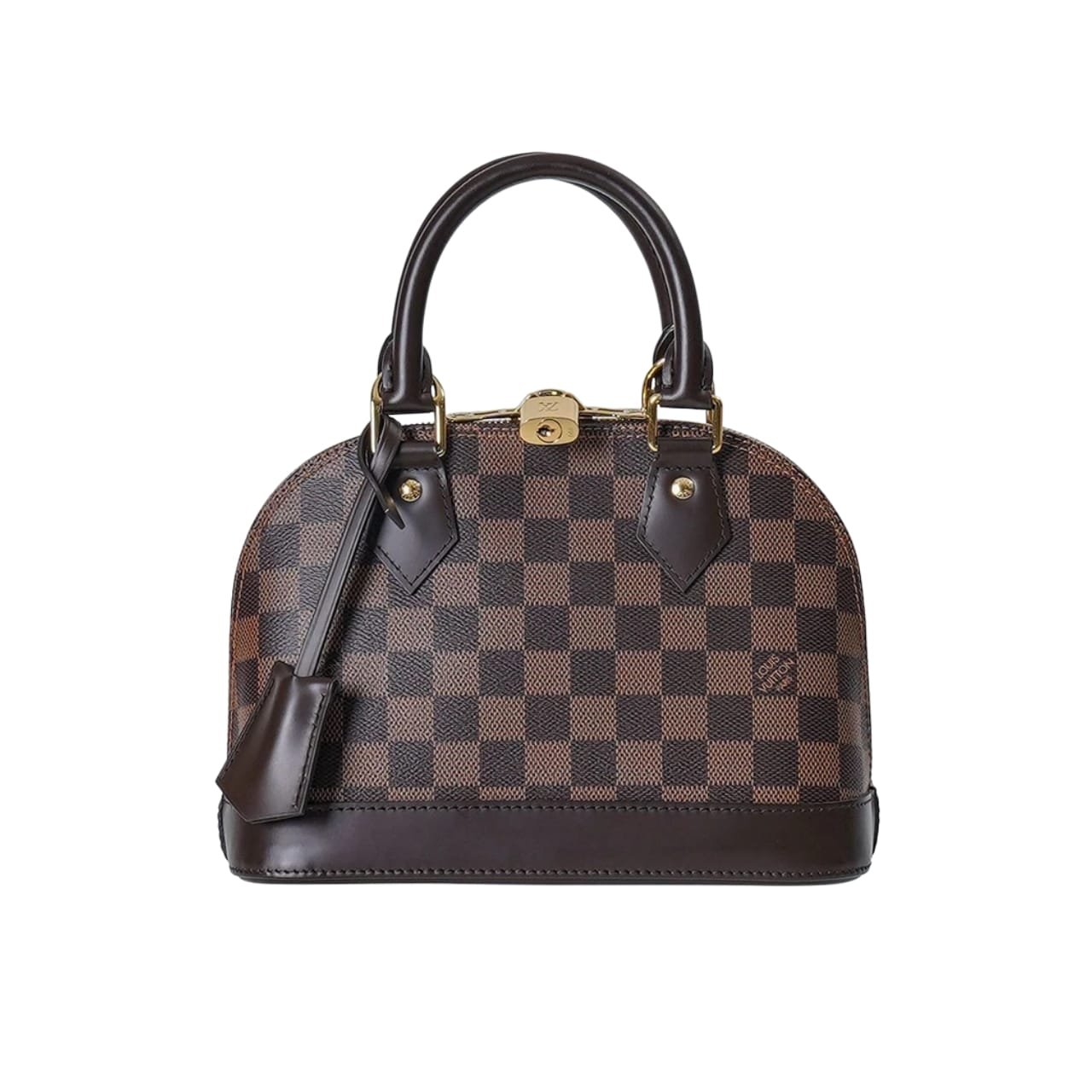 Thumbnail-13-6 Louis Vuitton Alma BB Damier Dark Brown 23Cm - Image 1