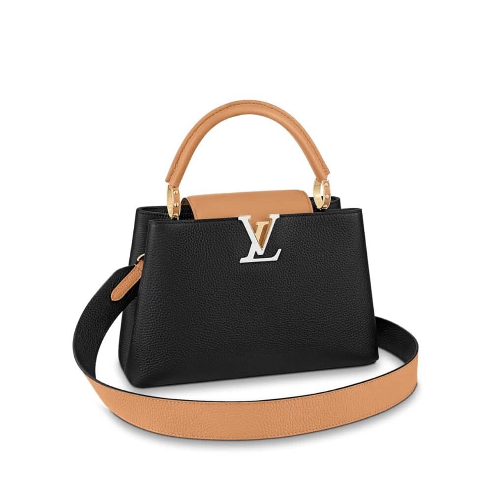 Thumbnail-15-1000x1000-1-1 Louis Vuitton Capucines BB Black Arizona 27Cm M59466 - Image 1