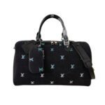 Louis Vuitton Keepall Bandoulière Blue Denim 40Cm