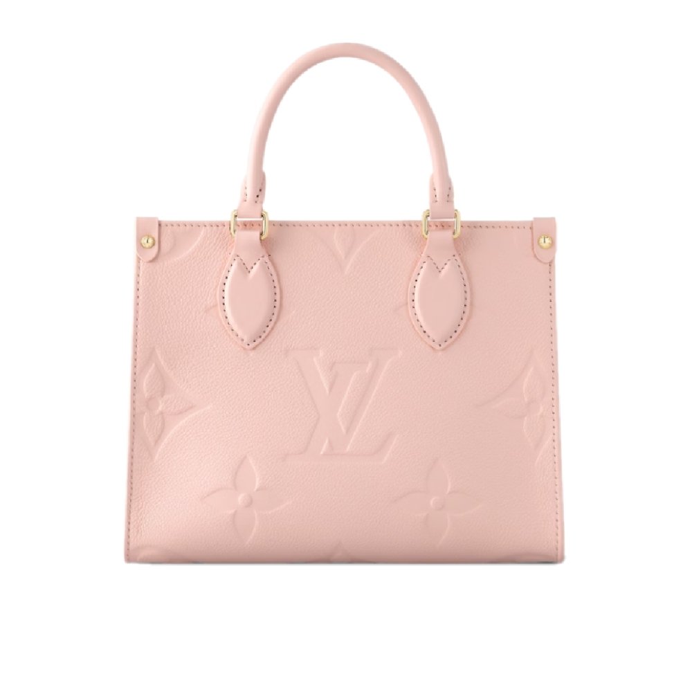 Thumbnail-25 Louis Vuitton Onthego PM Monogram Empreinte Leather Rose Poudre 25Cm M45653 - Image 1
