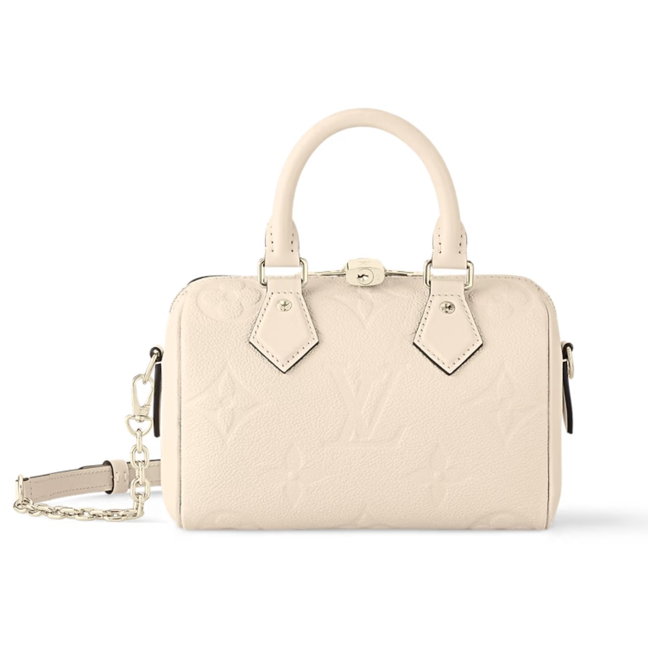 Thumbnail-39 Louis Vuitton Speedy Bandoulière Bag 20 Cream 20Cm M58954 - Image 1
